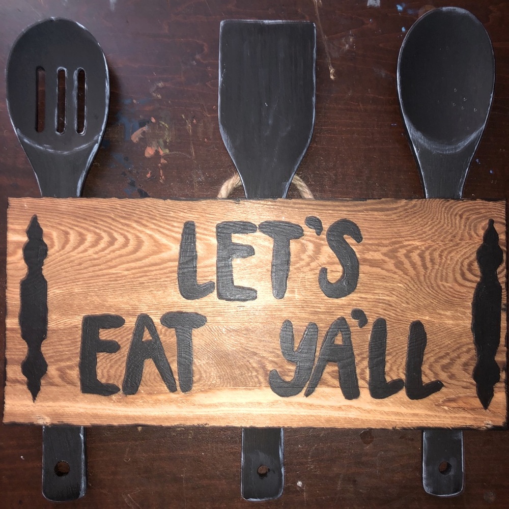 Handmade kitchen decor